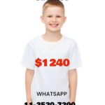 Remera Blanca Para Sublimar niño